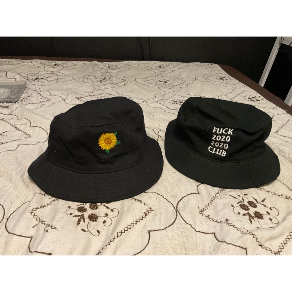 sunflower and 2020 bucket hats